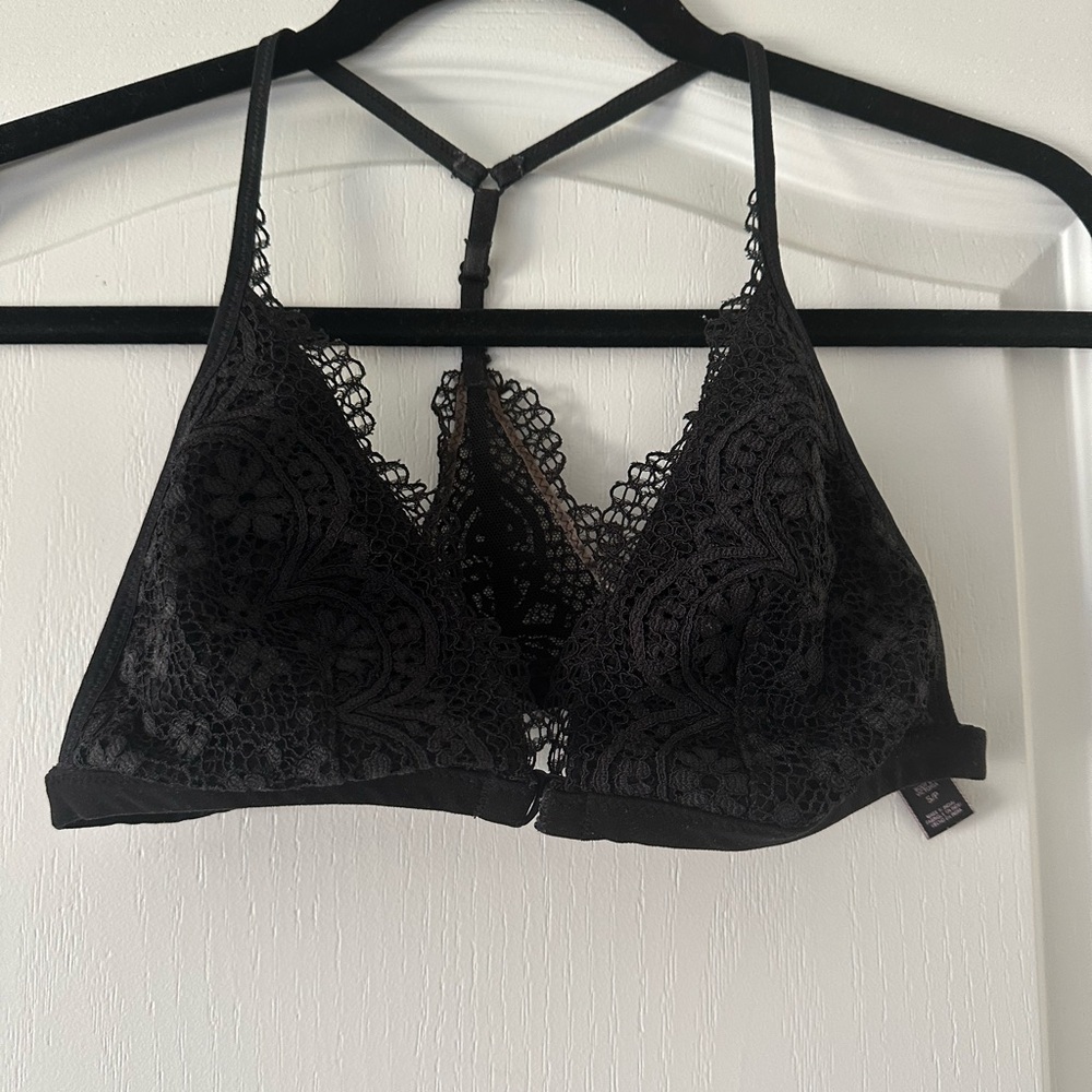 Victoria's Secret Black Lace Bralette